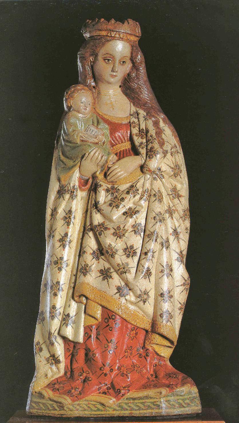 Madonna delle Grazie, Madonna con Bambino (statua) - ambito Europa centro-settentrionale (primo quarto sec. XV)