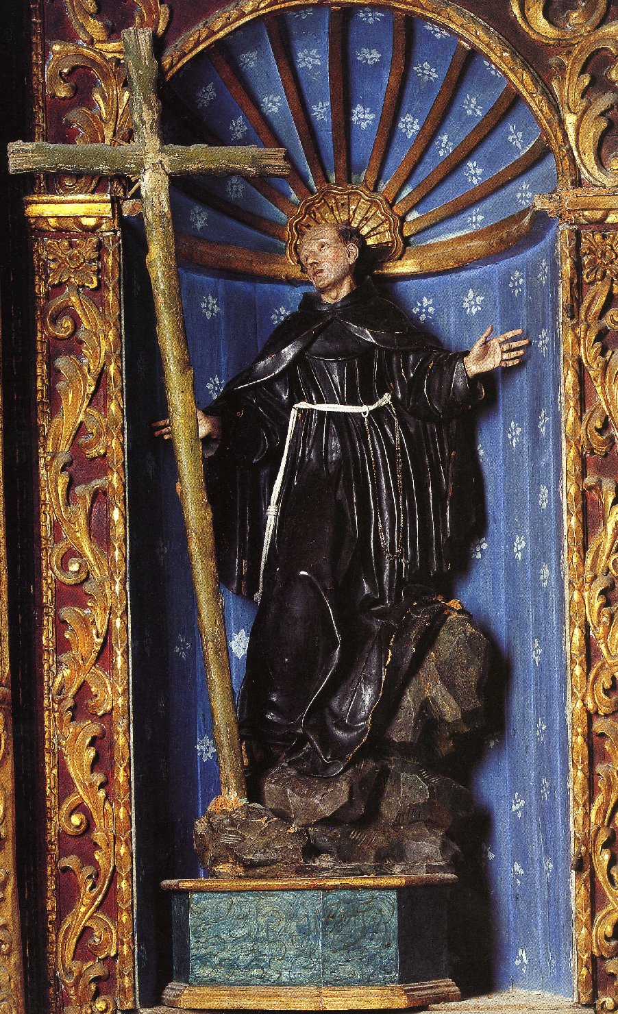 San Pietro d'Alcantara (statua) - bottega italiana (prima metà sec. XVIII)