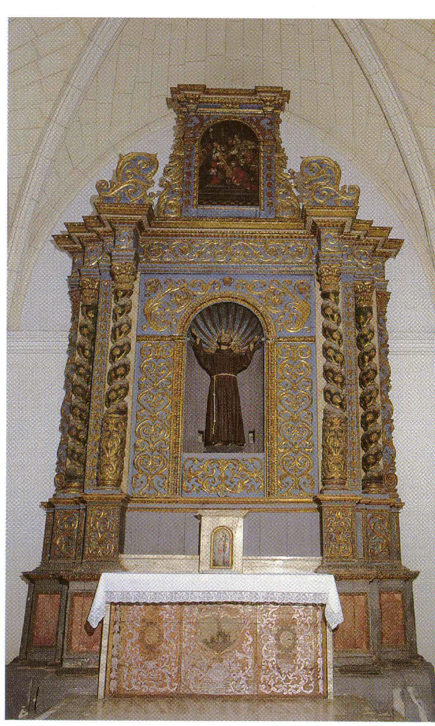 altare di Sanna Francesco (primo quarto sec. XVIII)