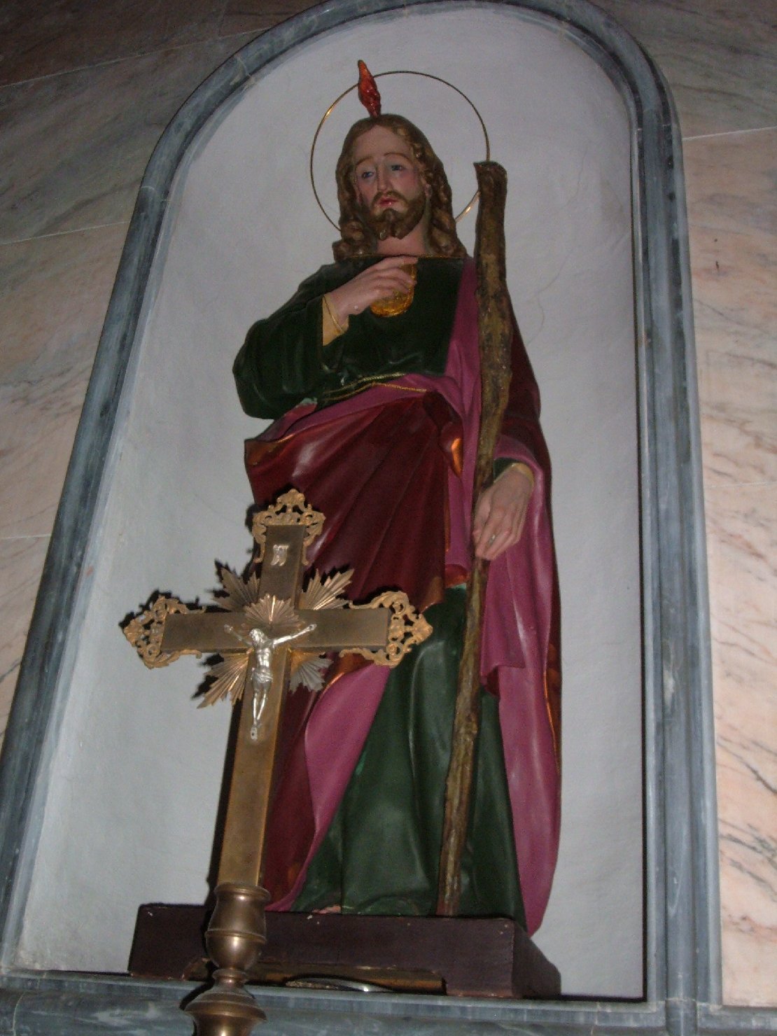 San Giuda Taddeo Apostolo (statua) - bottega italiana (prima metà sec. XX)