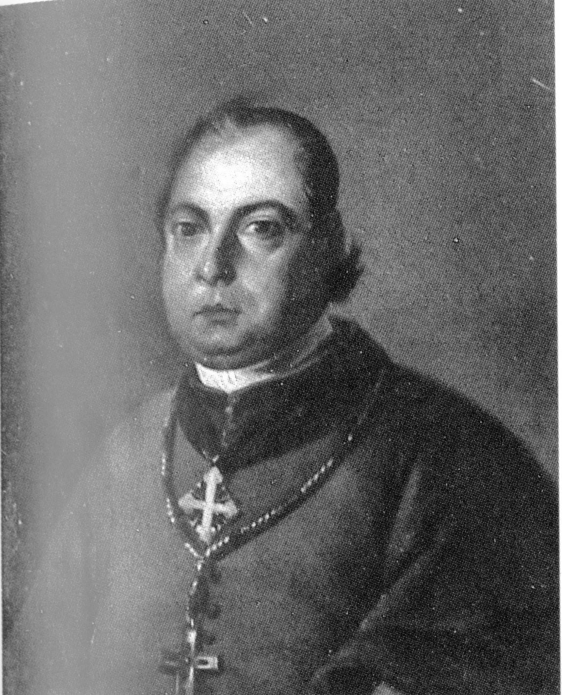 ritratto di Mons. Emanuele Marongio Nurra (dipinto) di Marghinotti Giovanni (secondo quarto sec. XIX)