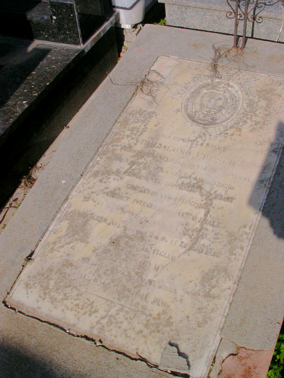monumento funebre - bottega sarda (terzo quarto sec. XIX)