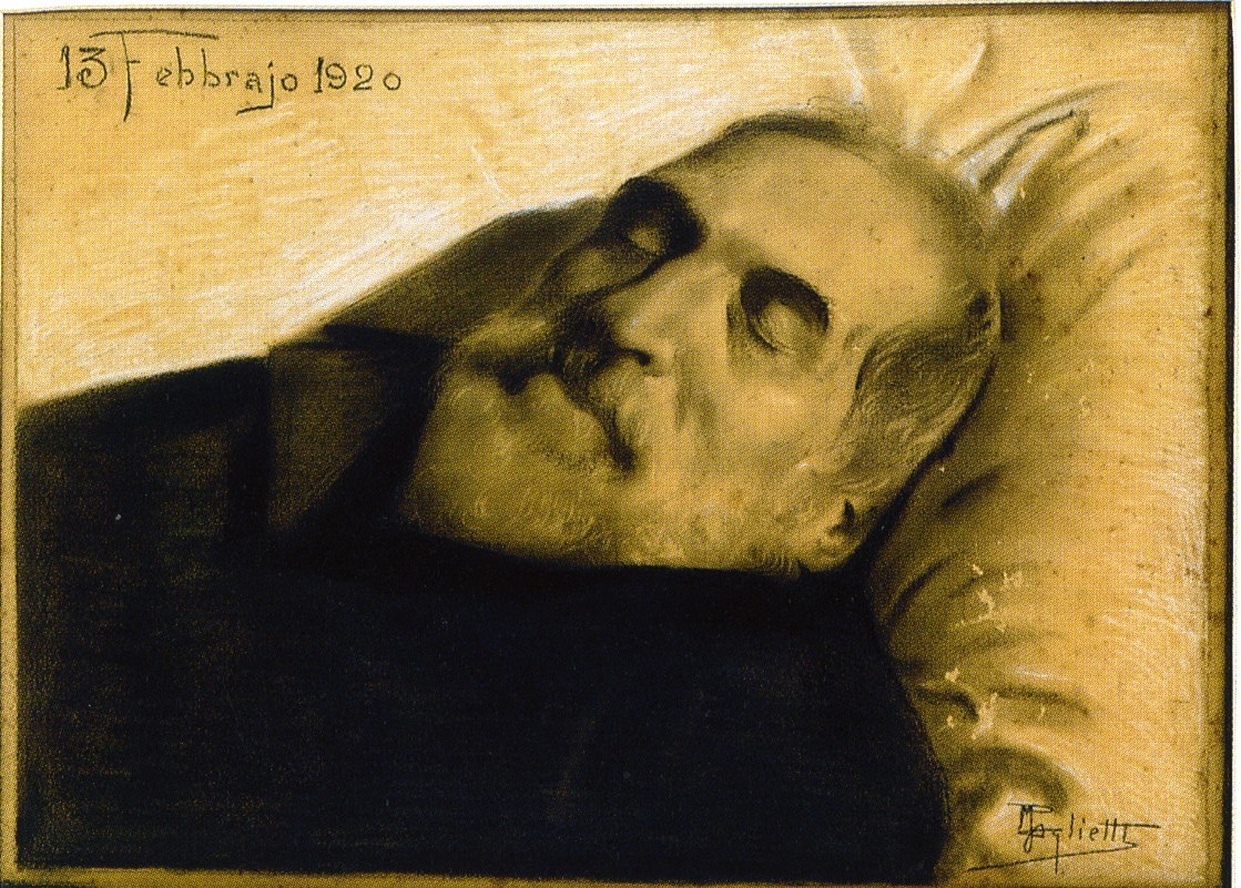 ritratto d'uomo (dipinto) di Paglietti Mario (primo quarto sec. XX)