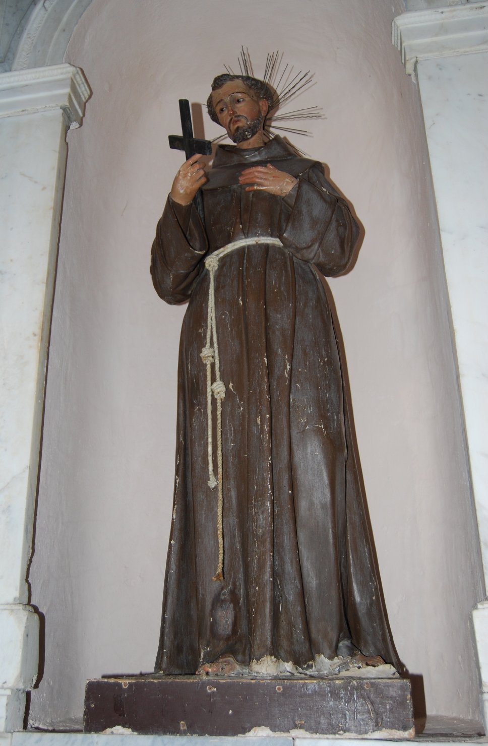 San Francesco d'Assisi (statua) - bottega italiana (prima metà sec. XX)
