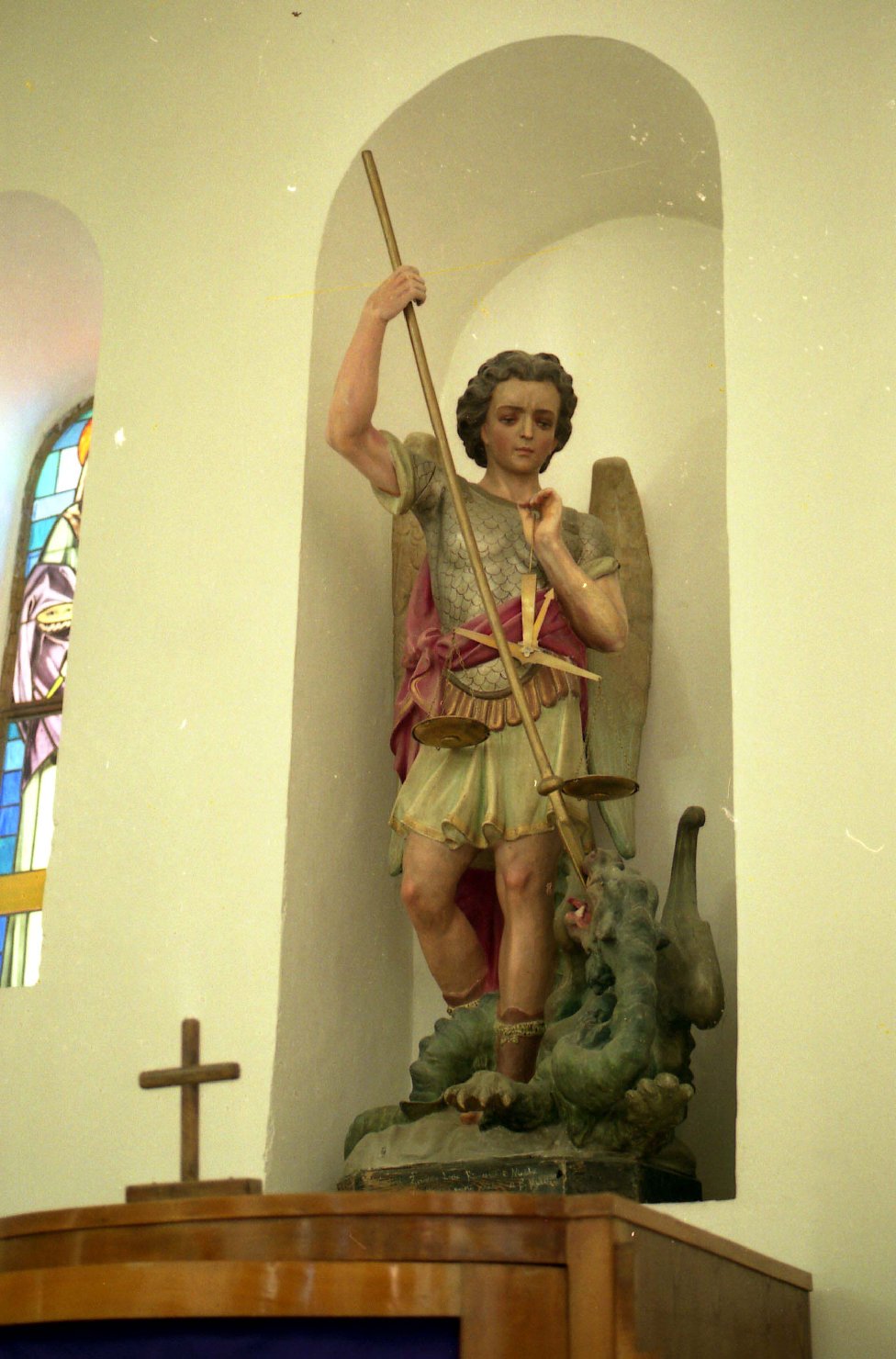 San Michele Arcangelo (statua) - bottega italiana (sec. XX)