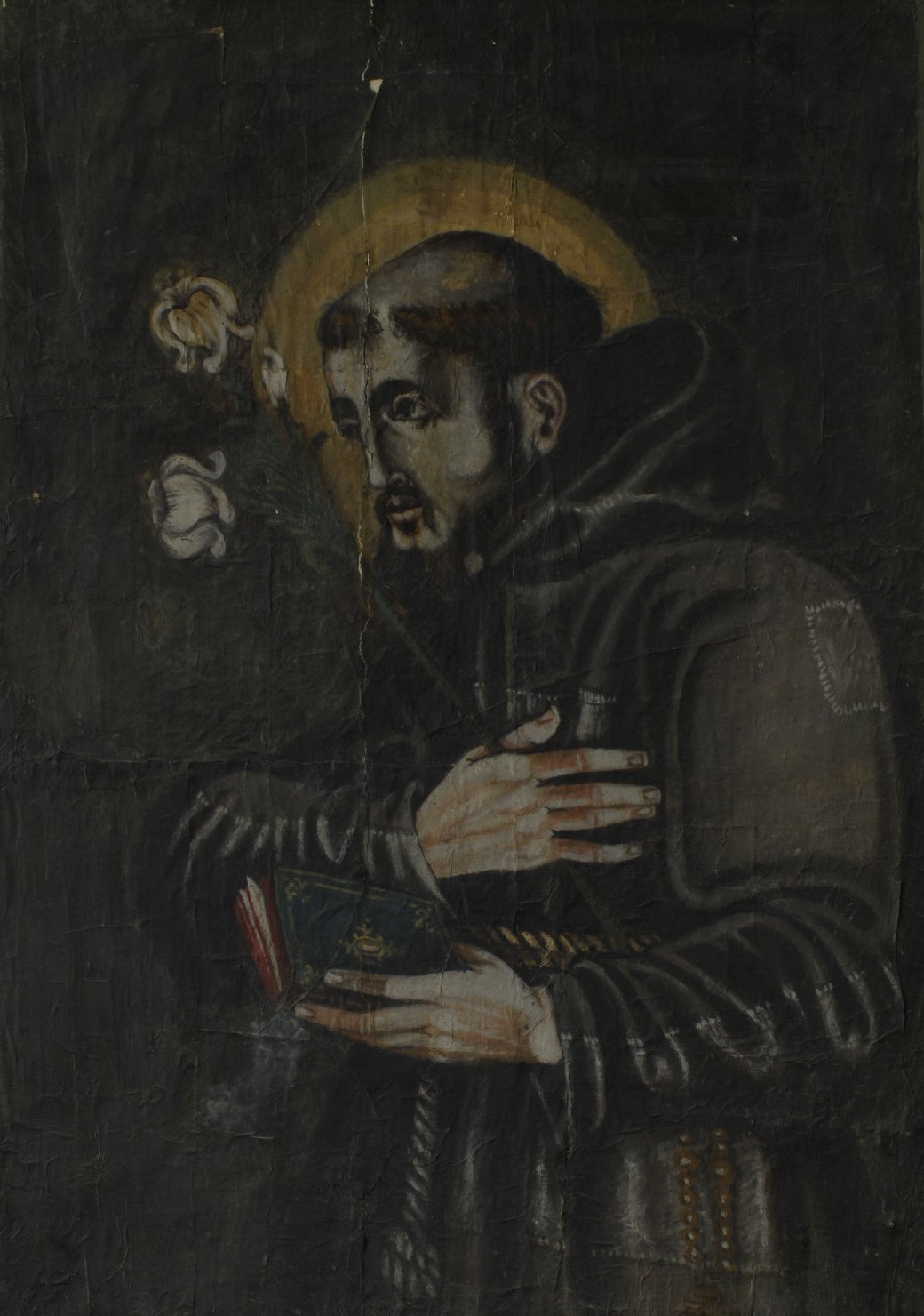 Sant'Antonio, Sant'Antonio da Padova (dipinto) - ambito italiano (sec. XIX)