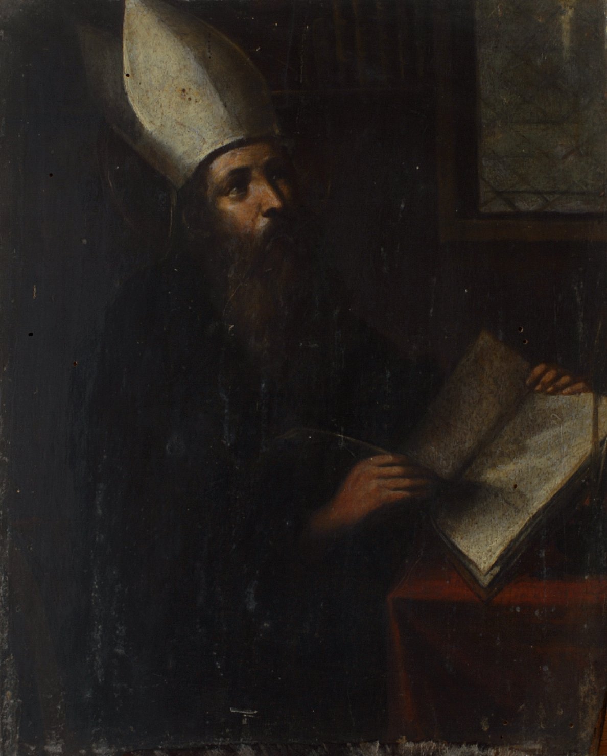 Sant'Agostino, Sant'Agostino (dipinto) - ambito italiano (sec. XVII)