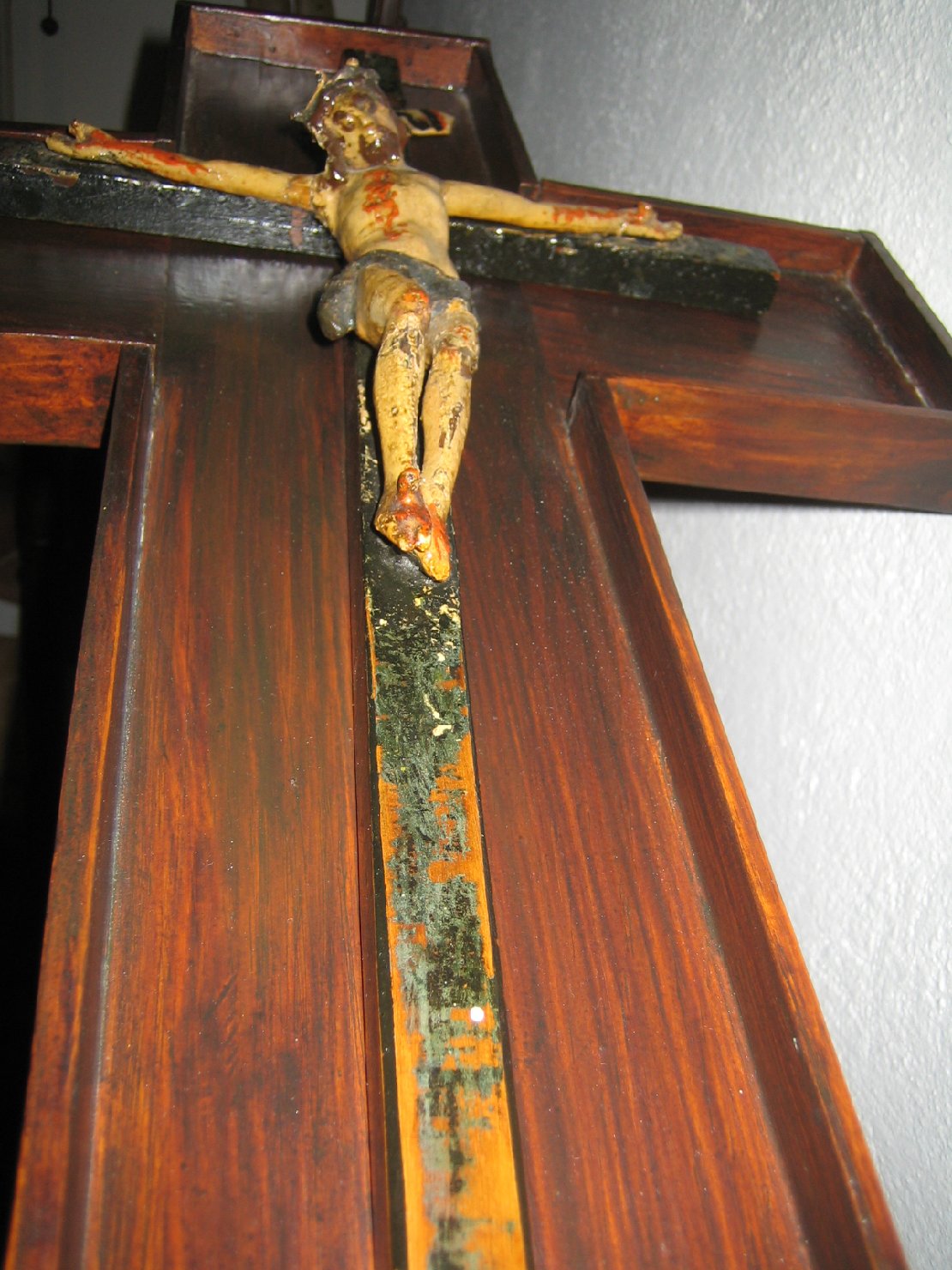 Cristo crocifisso (statua processionale) - bottega sarda (fine/inizio secc. XVIII/ XIX)