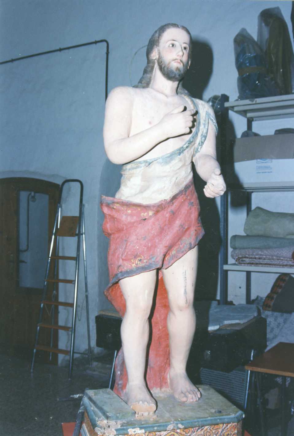 San Giovanni Battista (statua) - bottega sarda (sec. XVIII)