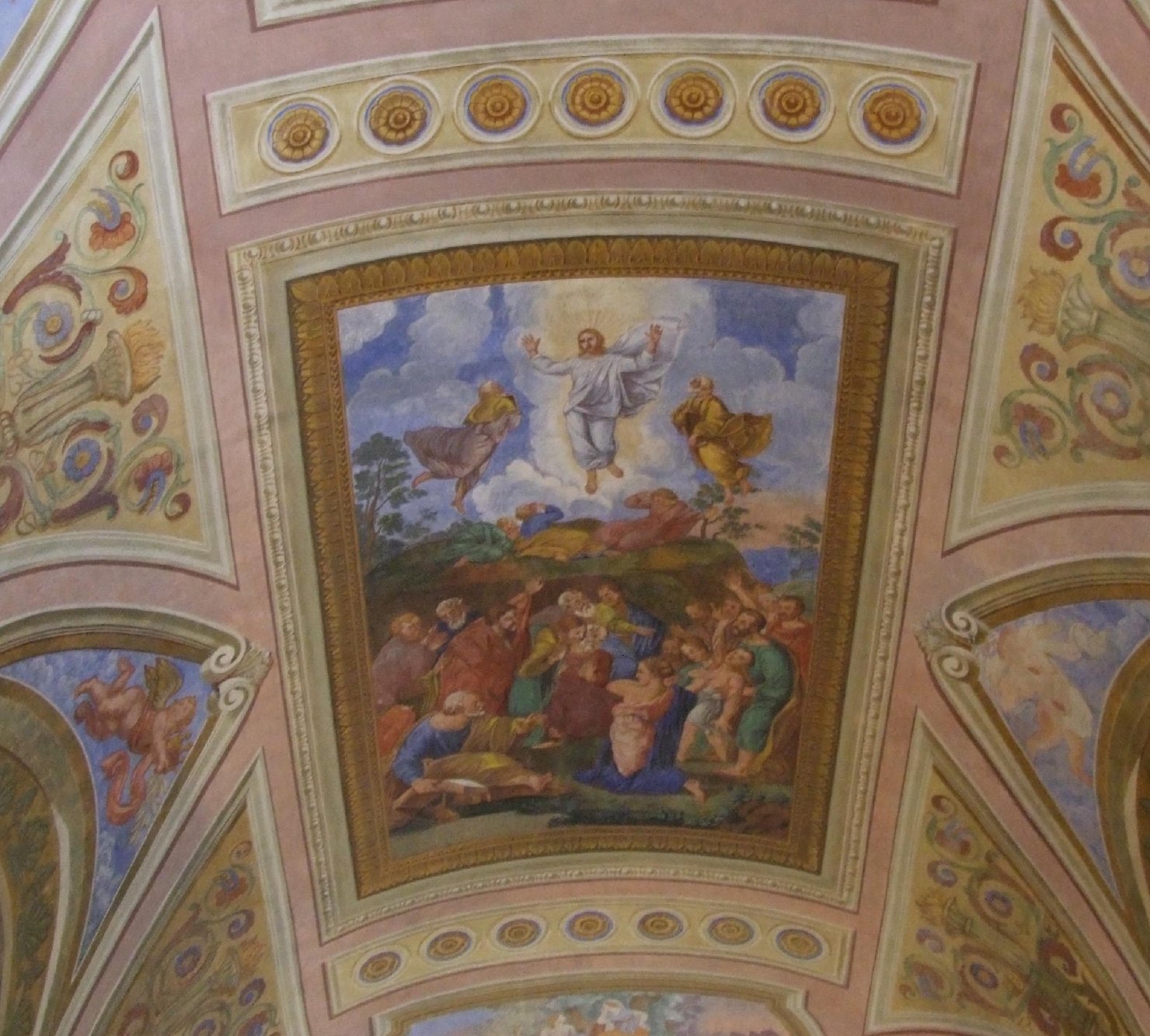 Trasfigurazione (dipinto) di Caboni Antonio (sec. XIX)