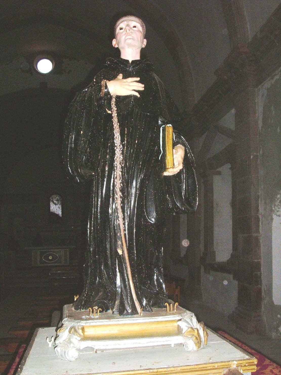 San Mauro Abate (statua) - bottega campana (seconda metà sec. XVII)