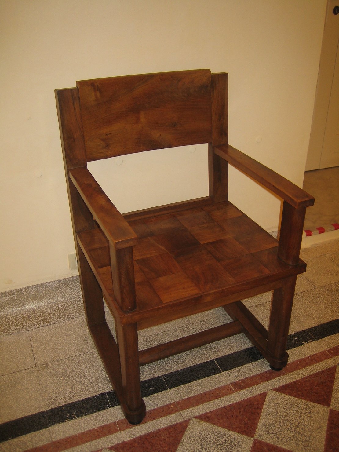 sedia, coppia - bottega sassarese (sec. XX)