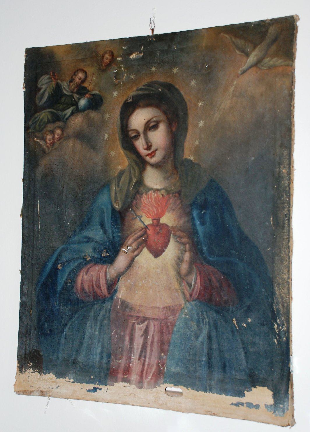 Sacro Cuore di Maria (dipinto) - ambito italiano (sec. XVIII)