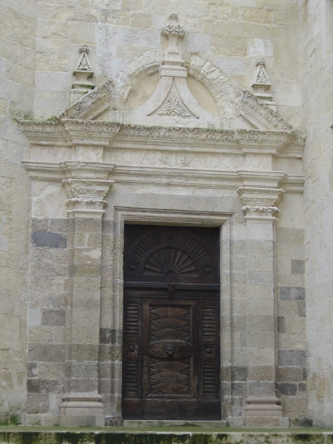 portale architravato - bottega sarda (sec. XVIII)