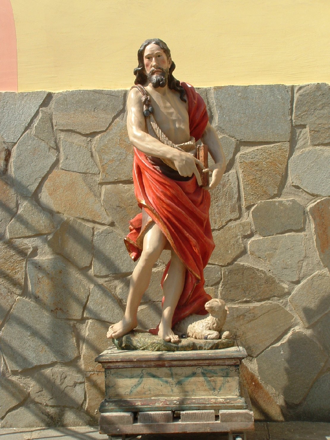 San Giovanni Battista (statua) - bottega napoletana (prima metà sec. XVIII)