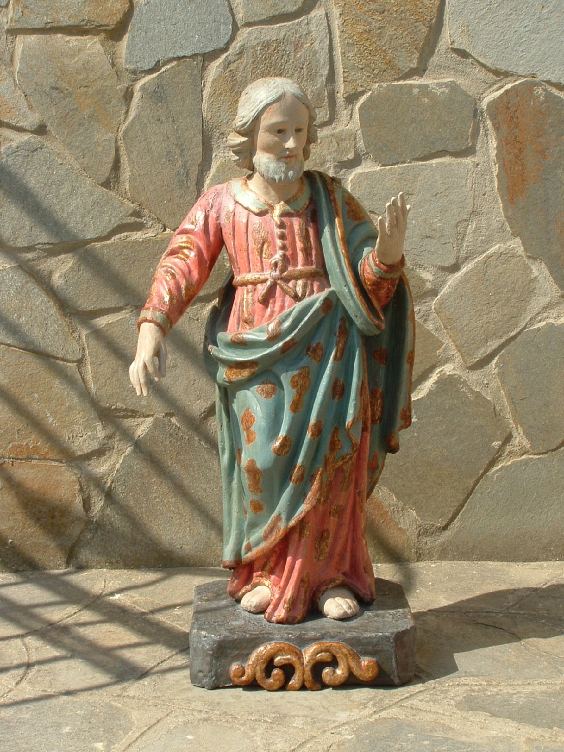 Sant'Andrea (statua) - bottega sarda (sec. XVII)