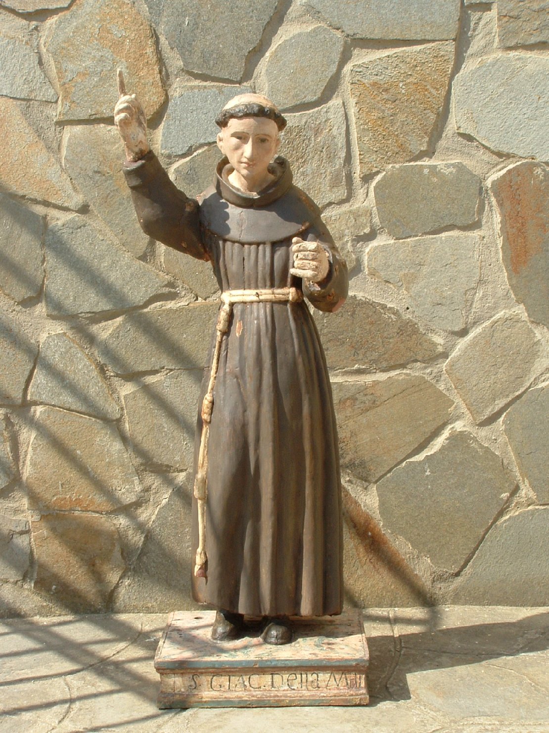 San Giacomo della Marca (statua) - bottega sarda (sec. XVII)