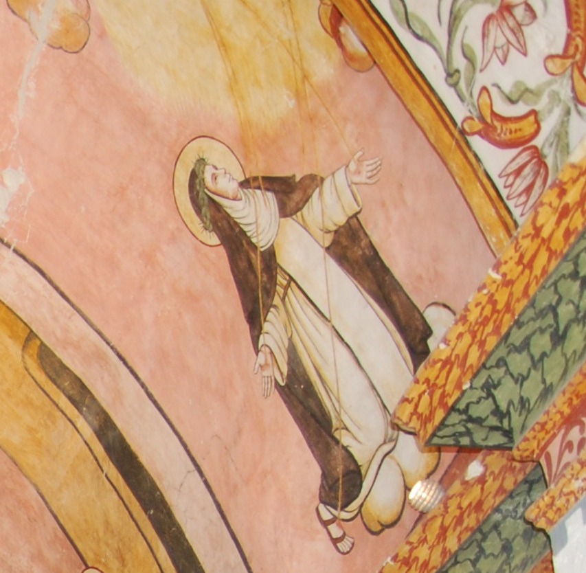 Santa Caterina da Siena riceve le stimmate (dipinto) di Are Pietro Antonio, Are Gregorio (sec. XVIII)