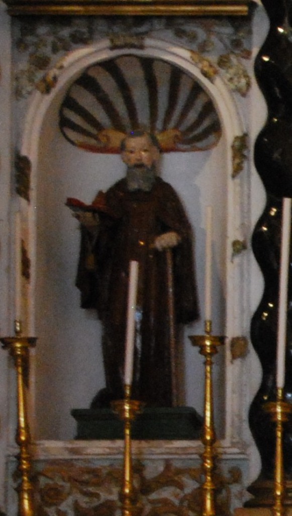 Sant'Antonio Abate (statua) - bottega sarda (sec. XVIII)