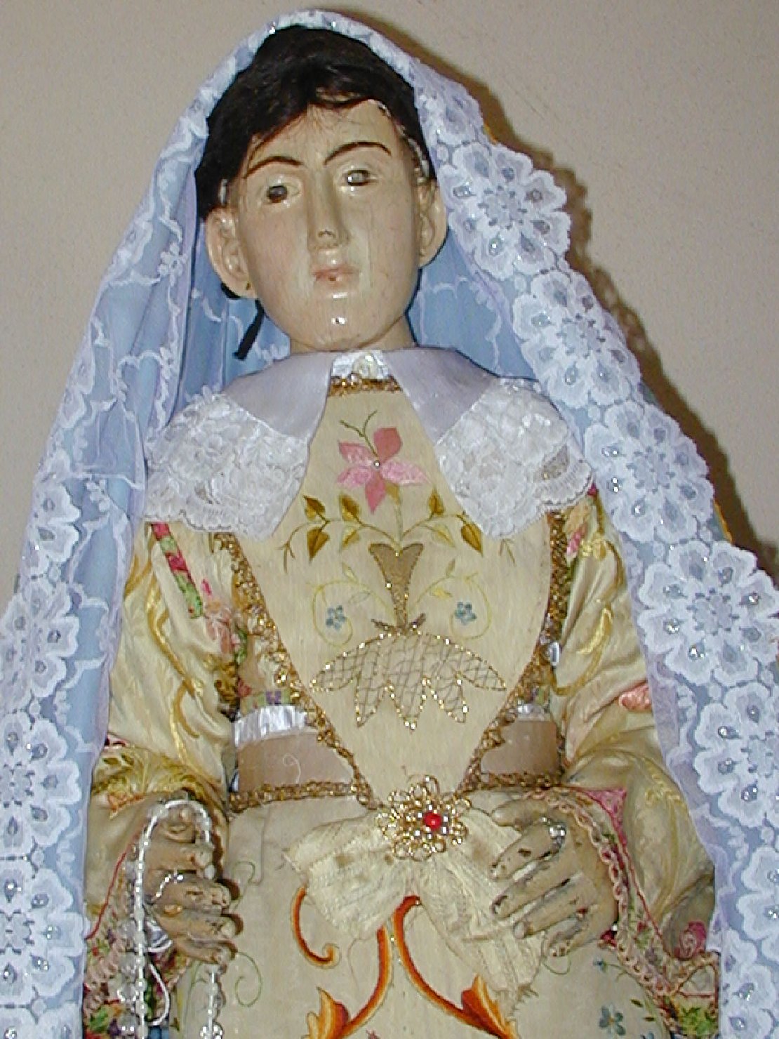 Madonna (manichino) - bottega sarda (sec. XVIII)