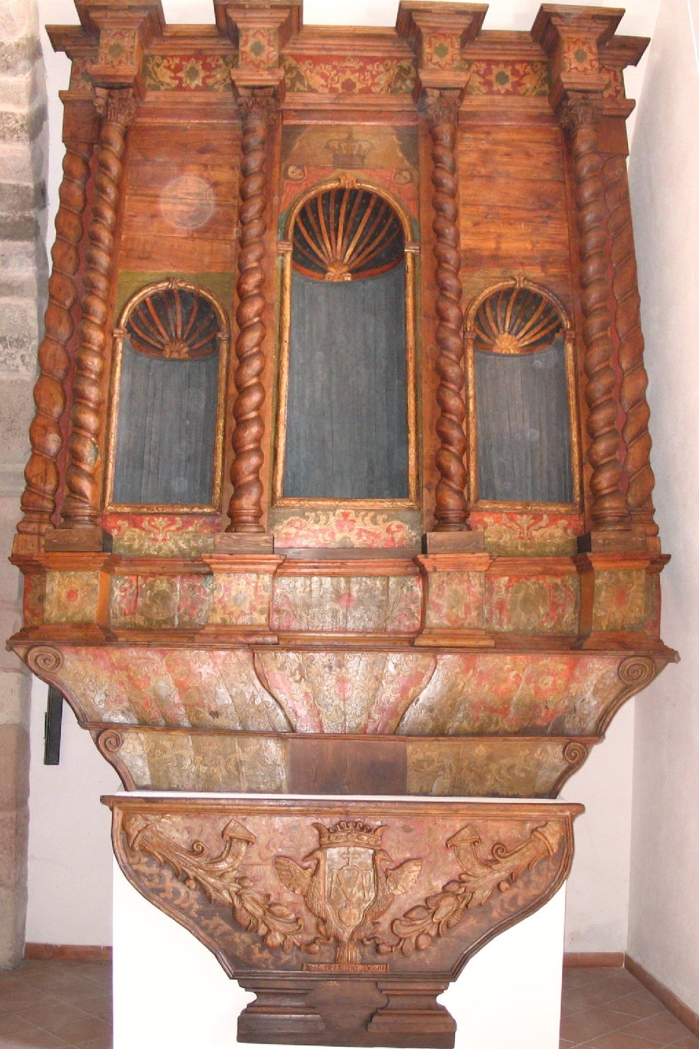 altare - bottega sarda (sec. XVII)