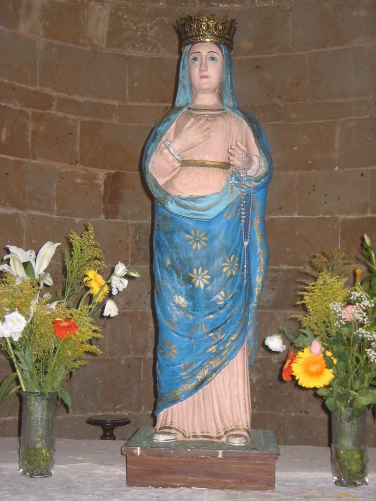 Santa Maria delle Grazie, Madonna (statua) - bottega sarda (secc. XV/ XVI)