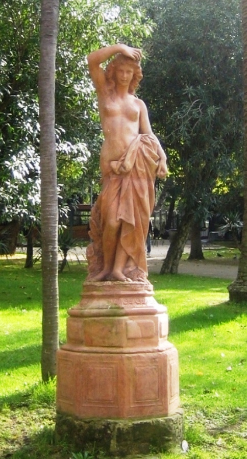 Estate, figura femminile (statua) - bottega italiana (seconda metà sec. XIX)