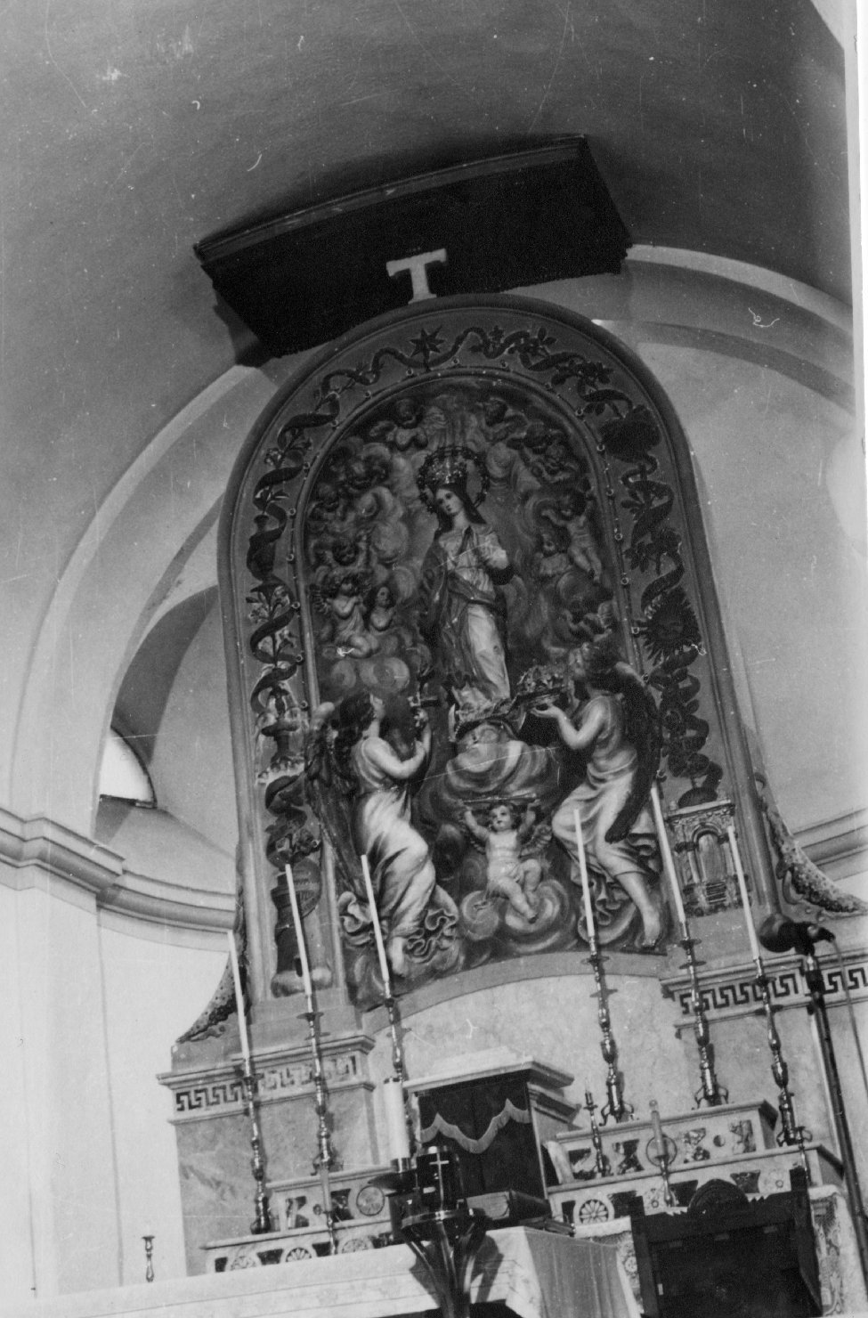 angeli (altare maggiore) - bottega italiana (inizio sec. XX)