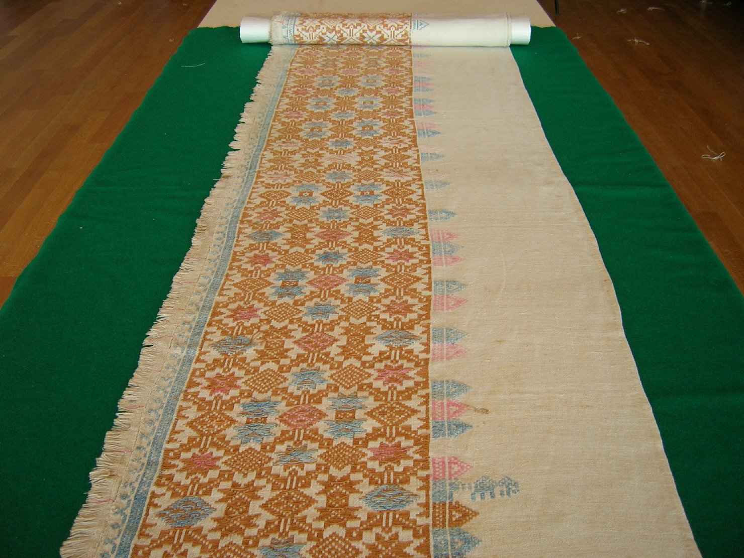 tela spolinata, accessori tessili - Campidano (sec. XIX)
