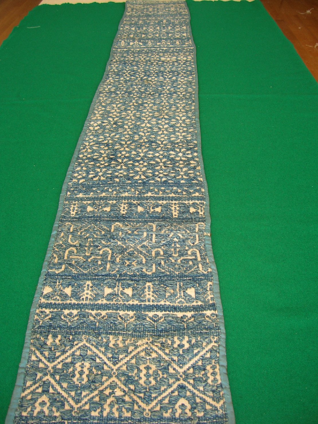 striscia in tessuto, accessori tessili - Campidano (sec. XIX)
