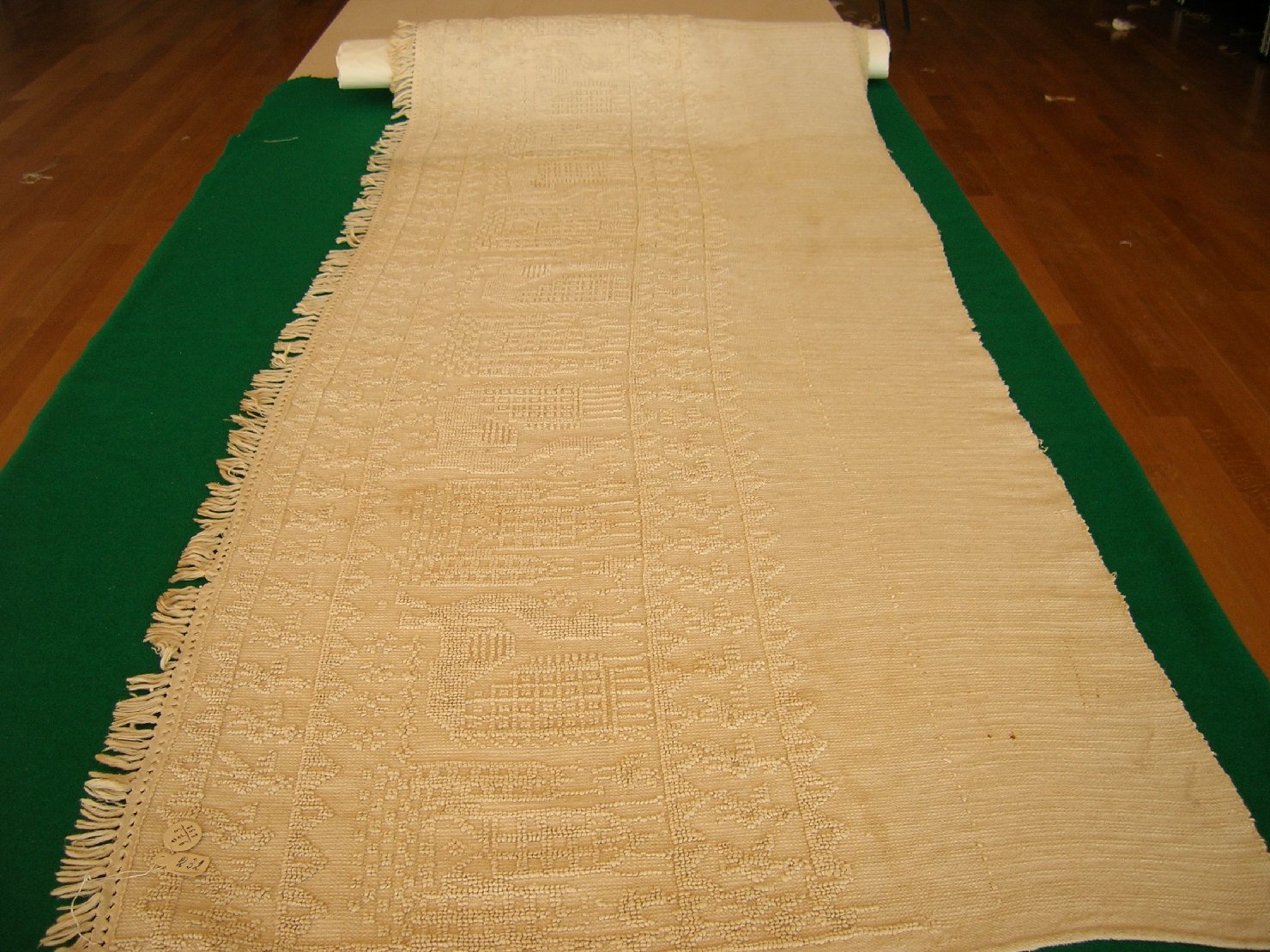 striscia in tessuto, accessori tessili - Provincia di Sassari (sec. XIX)