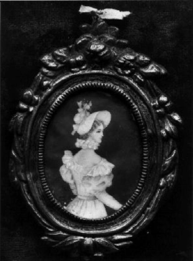 Ritratto di donna (ex voto) - ambito italiano (seconda metà sec. XIX)