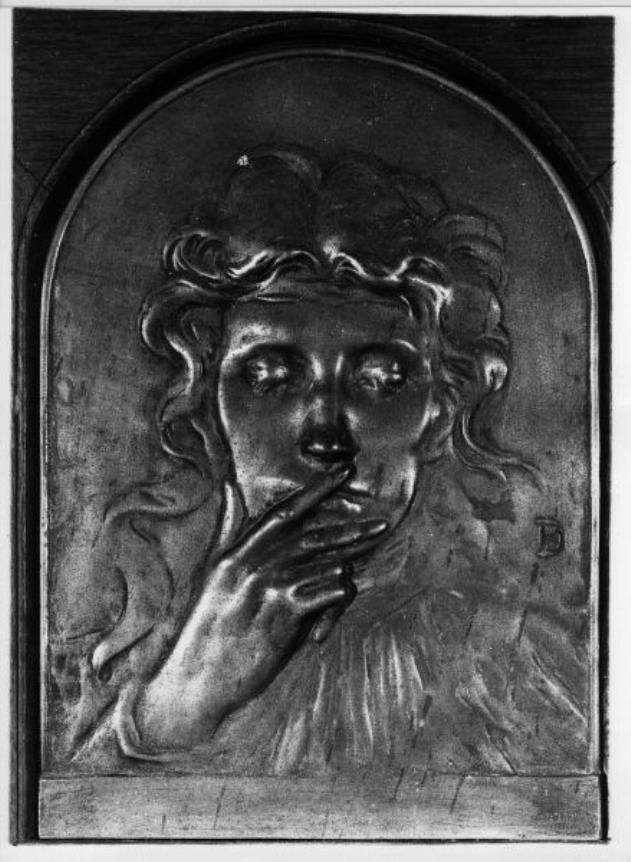 Figura di donna, Ritratto di donna (scultura) di Du Bois Paul (ultimo quarto sec. XIX)