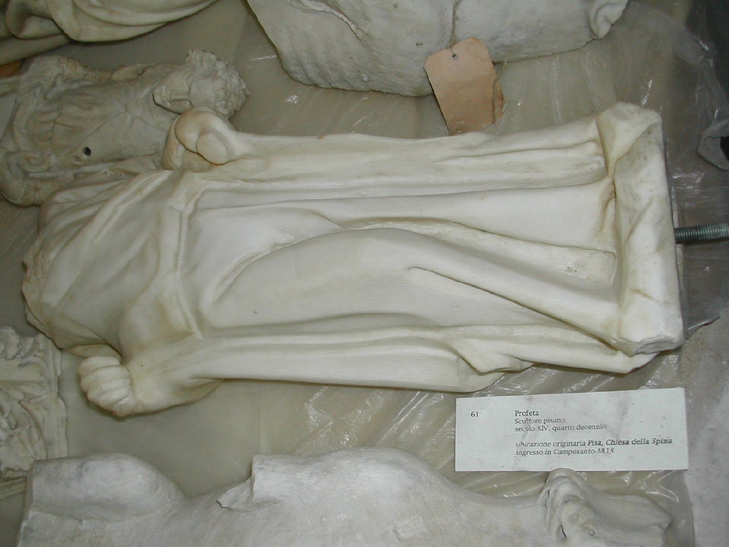 statua - bottega pisana (prima metà sec. XIV)