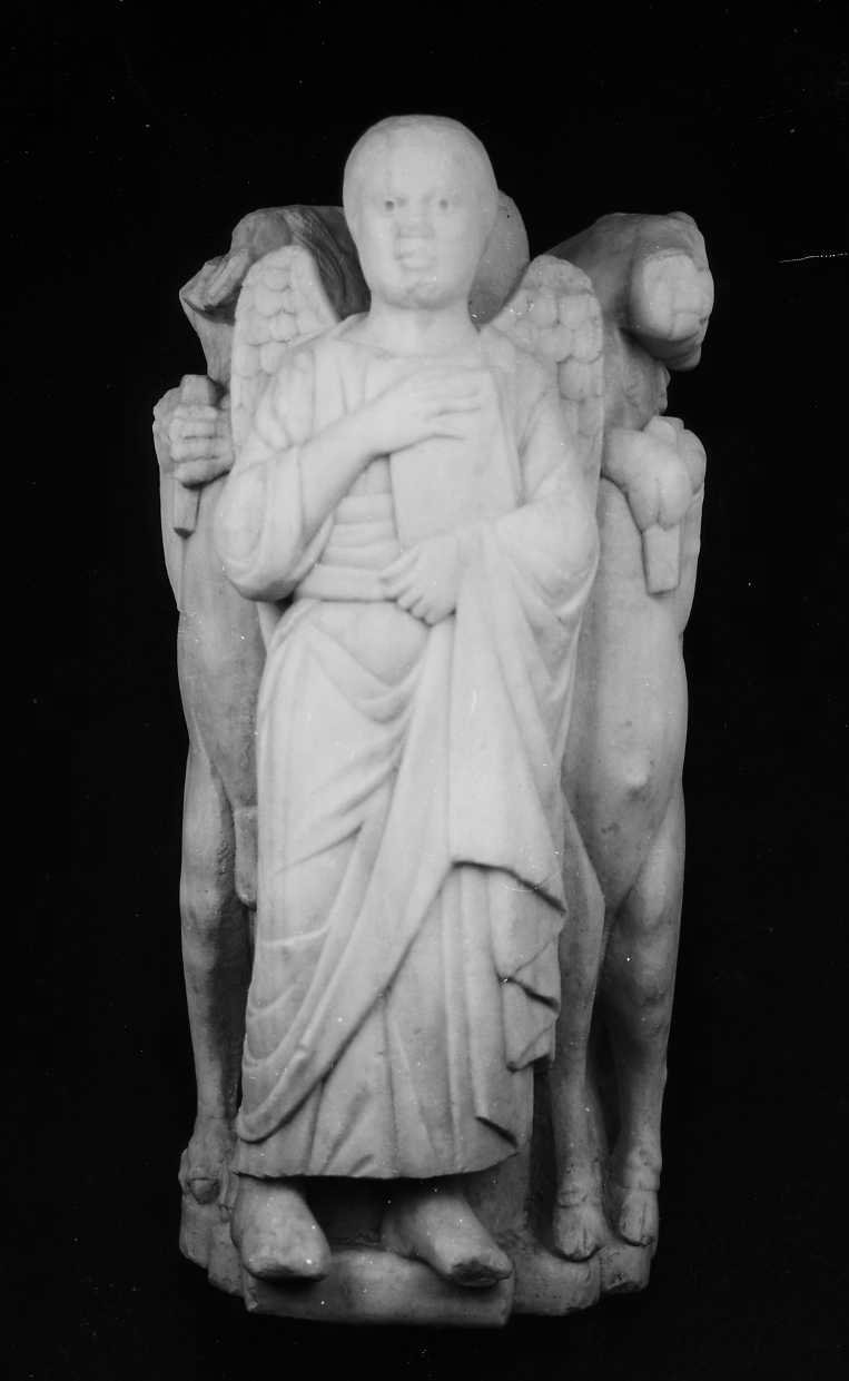 tetramorfo (gruppo scultoreo) - bottega lombarda (prima metà sec. XIII)