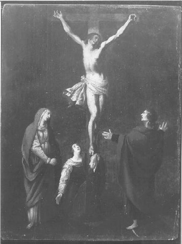 Cristo Crocifisso (dipinto) di Rubens Pieter Paul (prima metà sec. XVII)