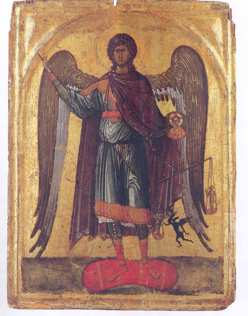 San Michele Arcangelo (dipinto) - ambito bizantino (sec. XIV)
