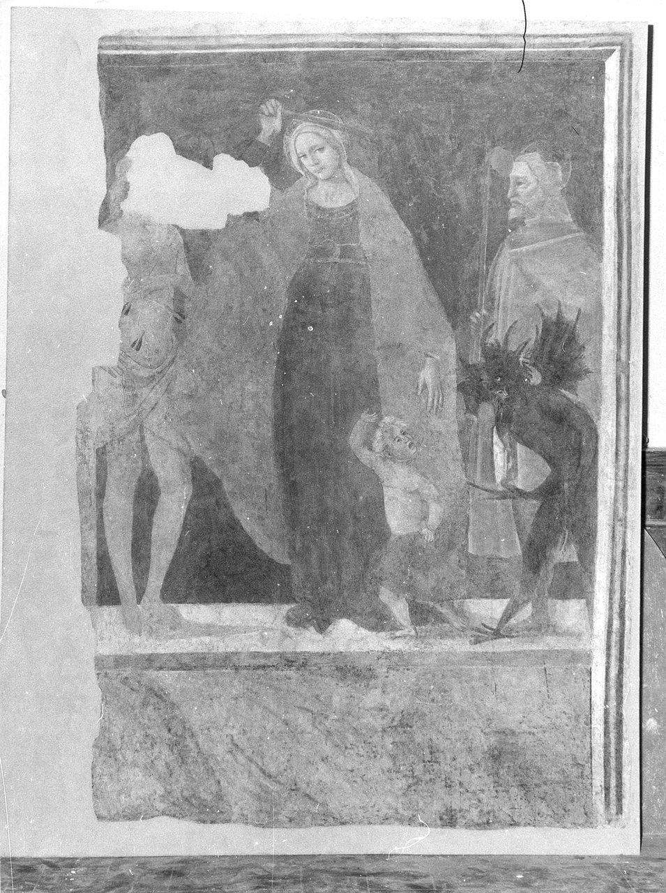 Madonna con Bambino e Santi (dipinto) - ambito lucchese (fine sec. XV)
