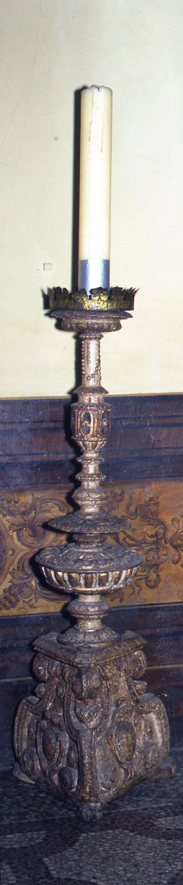 candeliere - manifattura toscana (seconda metà sec. XVI)