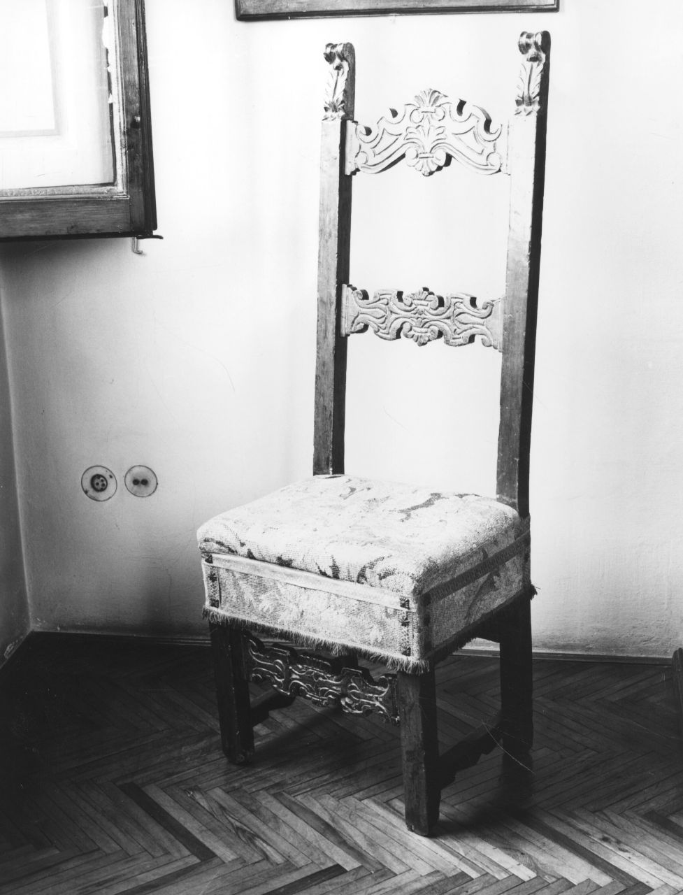sedia, serie - produzione toscana (secc. XVI/ XVII)