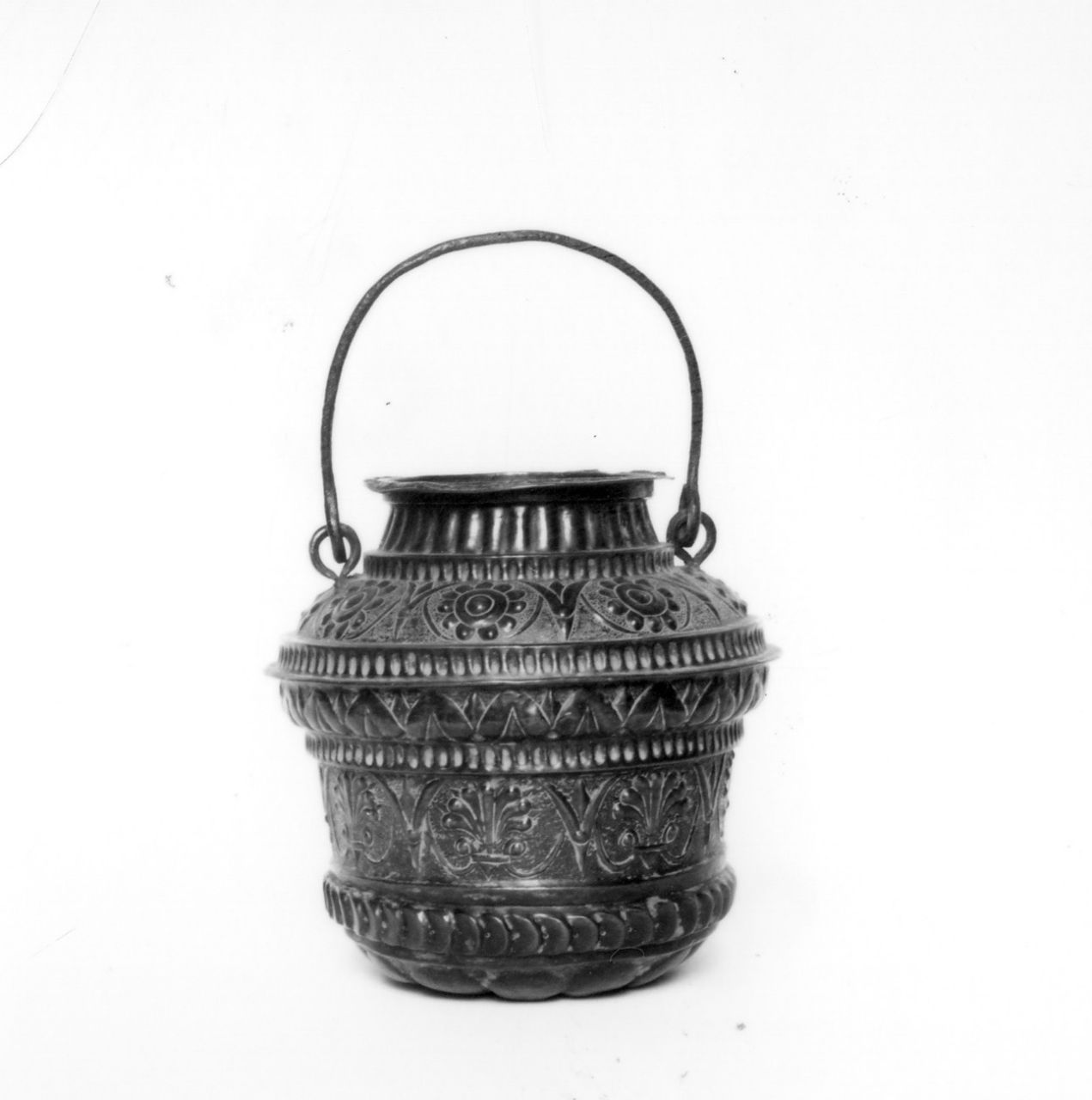 vaso - bottega italiana (fine/inizio secc. XVI/ XVII)