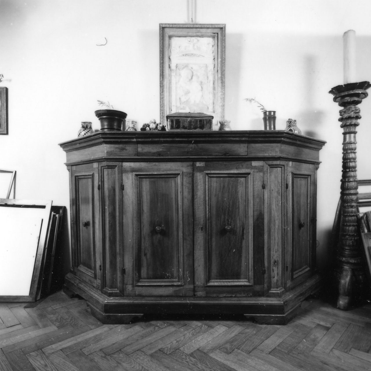credenza - manifattura fiorentina (prima metà sec. XVII)