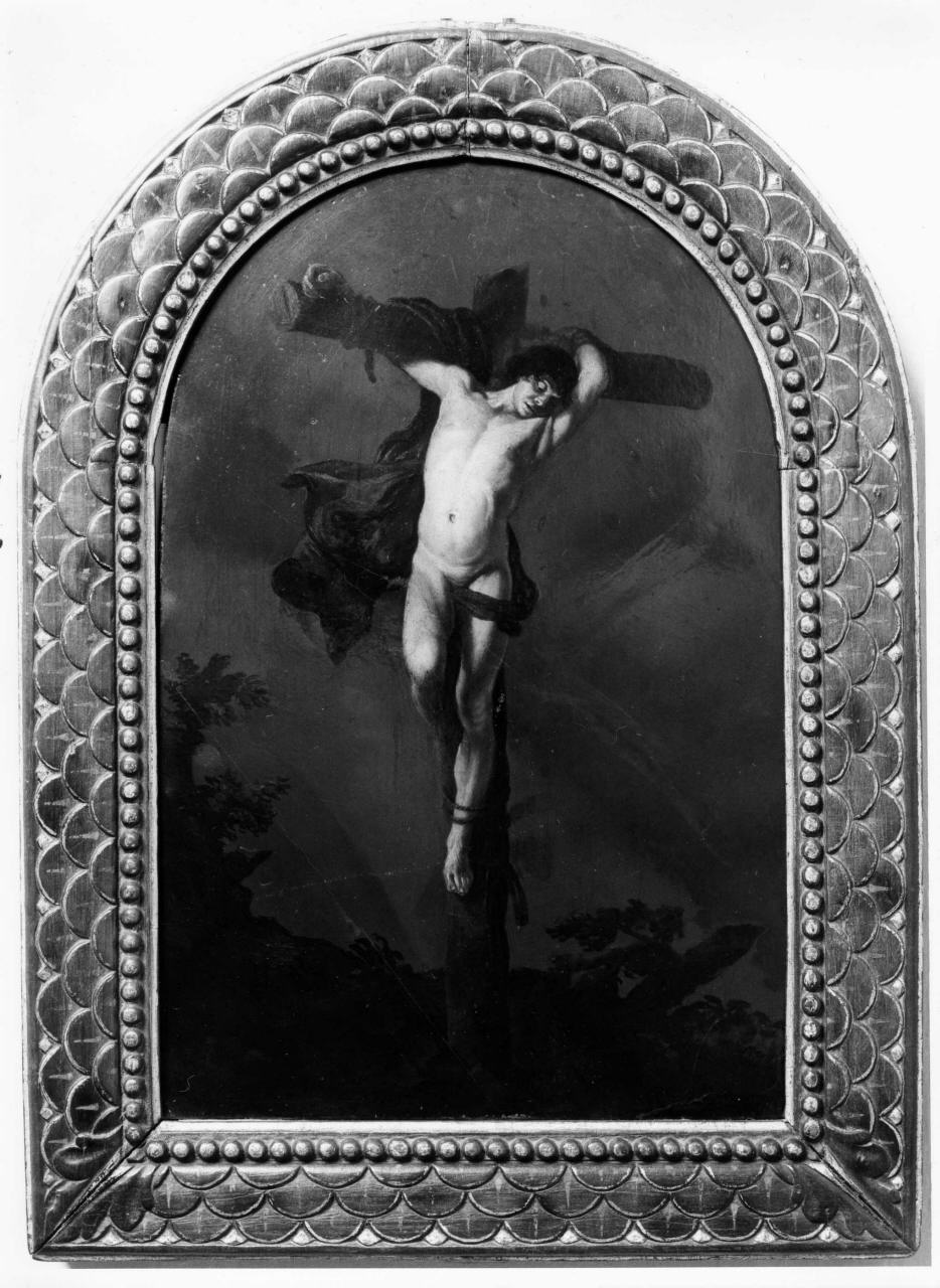 crocifissione del buon ladrone (dipinto) - ambito veronese (sec. XVII)