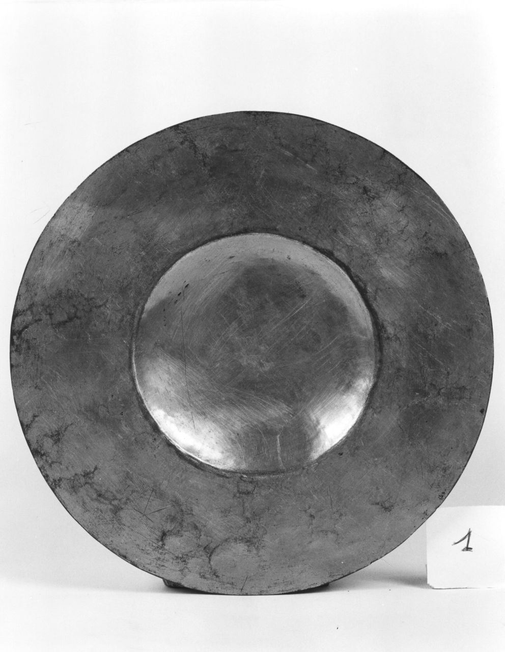 patena - bottega italiana (secc. XVI/ XVII)