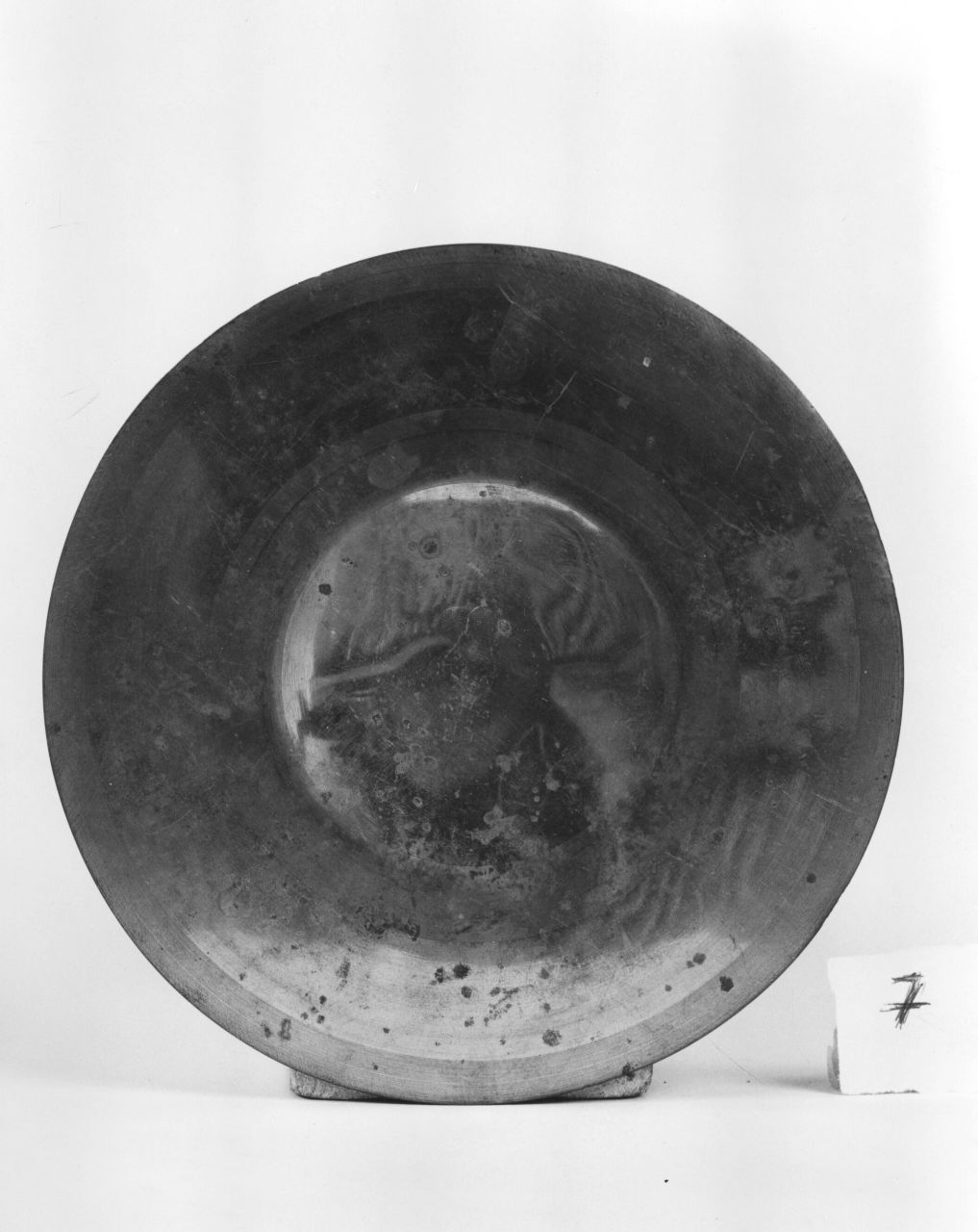 patena - bottega italiana (secc. XVI/ XVIII)