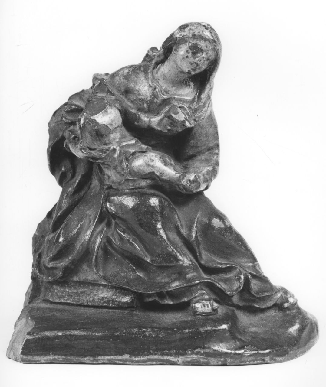 Madonna con Bambino (scultura) - bottega toscana (seconda metà sec. XVII)