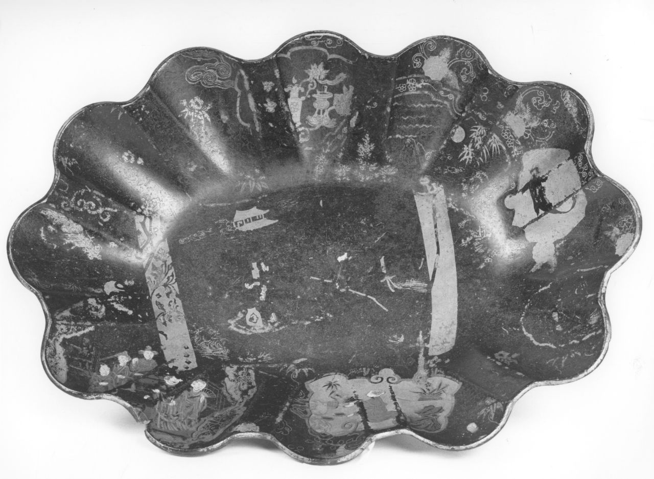 vassoio - manifattura cinese (?) (sec. XVIII)