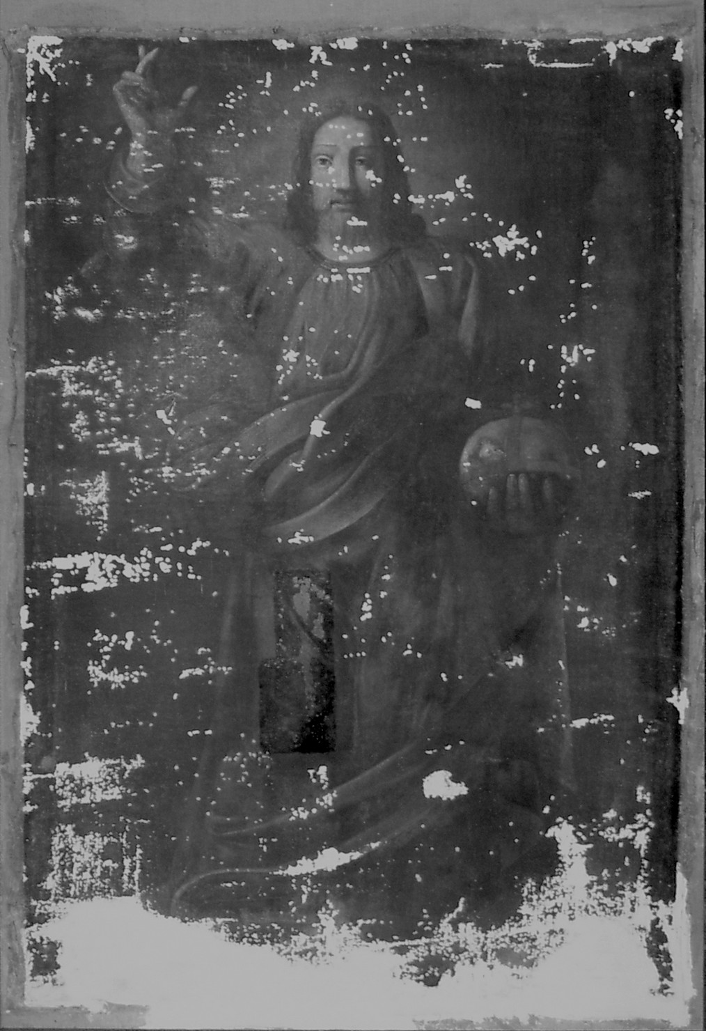 Cristo benedicente (dipinto) - ambito toscano (fine/inizio secc. XVI/ XVII)