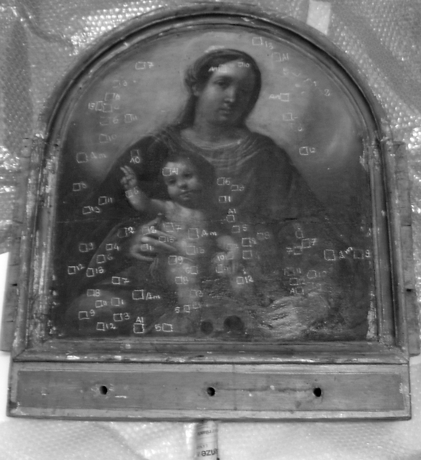 Madonna con Bambino (dipinto) - bottega italiana (sec. XVI)