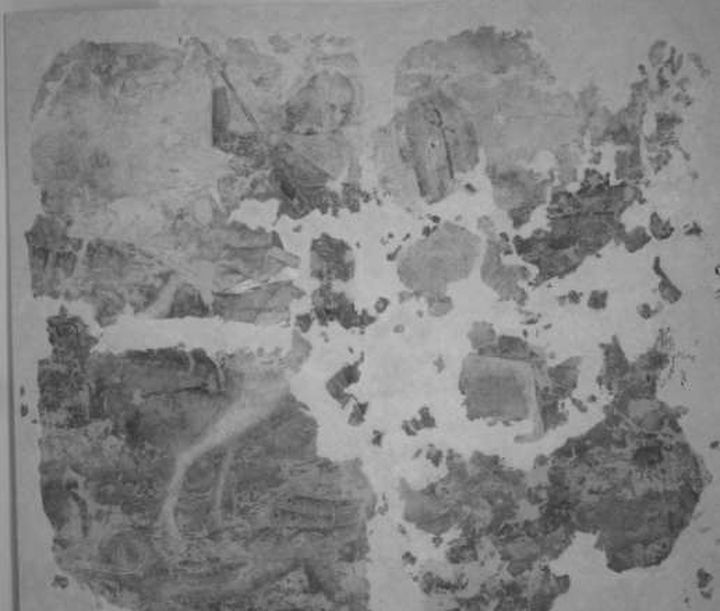 San Giorgio uccide il drago (dipinto, frammento) - scuola peruginesca (primo quarto sec. XVI)